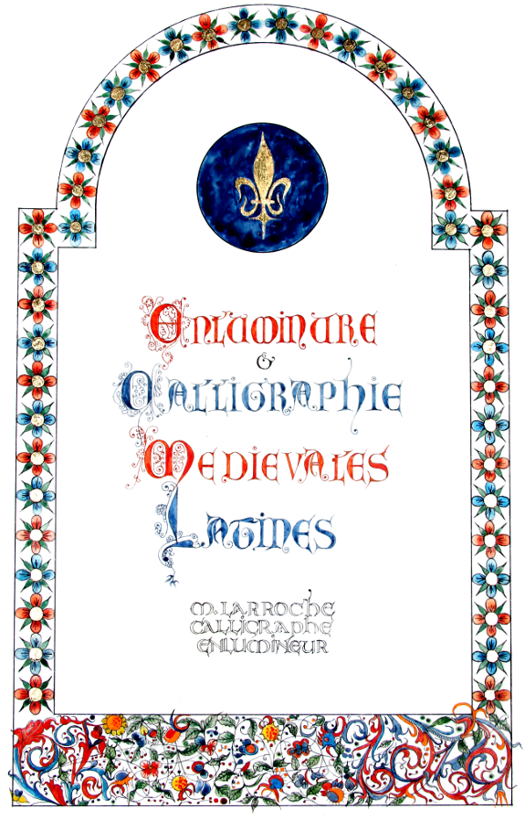 Recettes de couleurs d' enluminures medievales latines